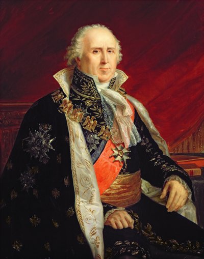 Charles-Francois Lebrun (1739-1824) Duca di Piacenza nel costume dell